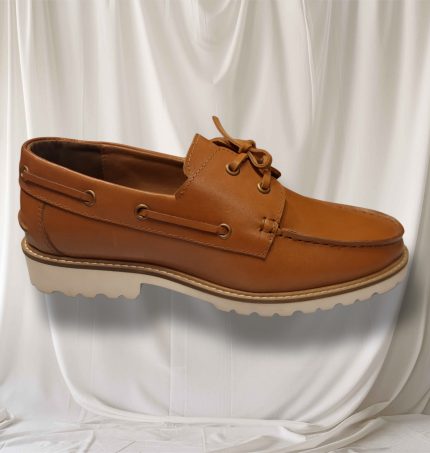 Regal Tread Benson Boat Shoe In Signature Jacquard